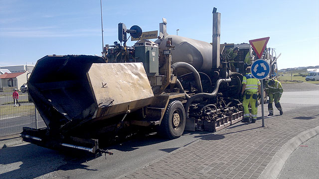 Malbikunarframkvæmdir í Reykjanesbæ