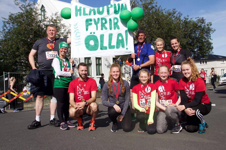 Reykjavíkurmaraþon: Yfir hálf milljón safnaðist í Minningarsjóð Ölla