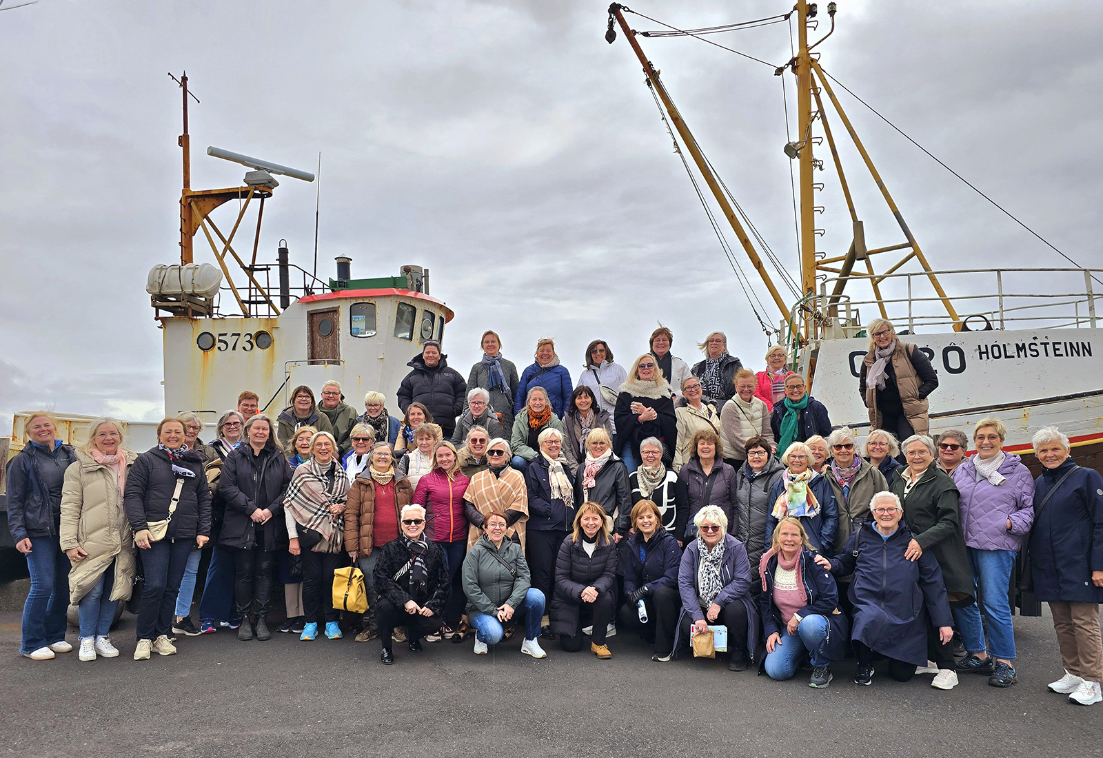 Maríusystur í vorferðalagi á Suðurnesjum