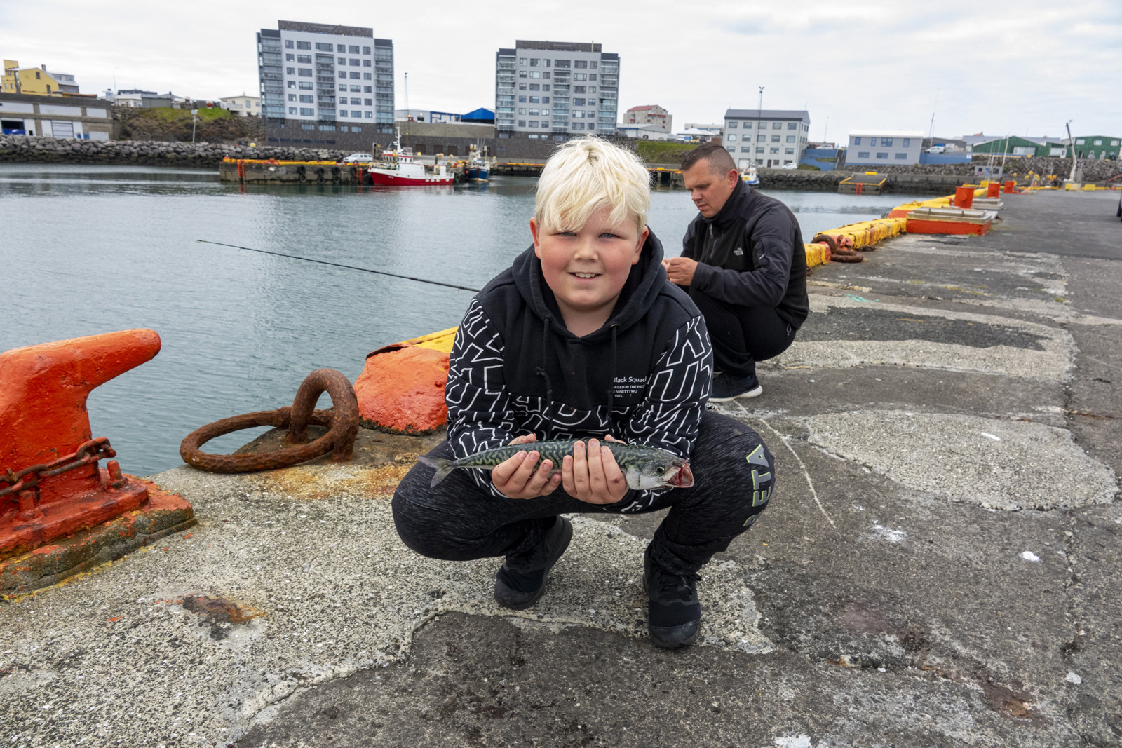 Makríllinn er mættur til Keflavíkur