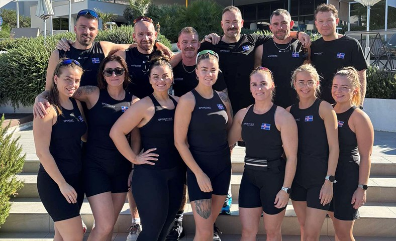 SportHiit hópur úr Reykjanesbæ tók þátt í Spartan