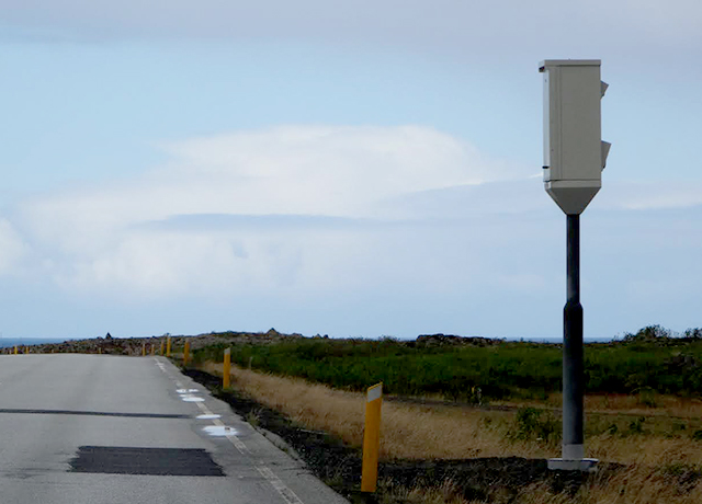 Lögreglan fær fínar myndir úr heiðinni