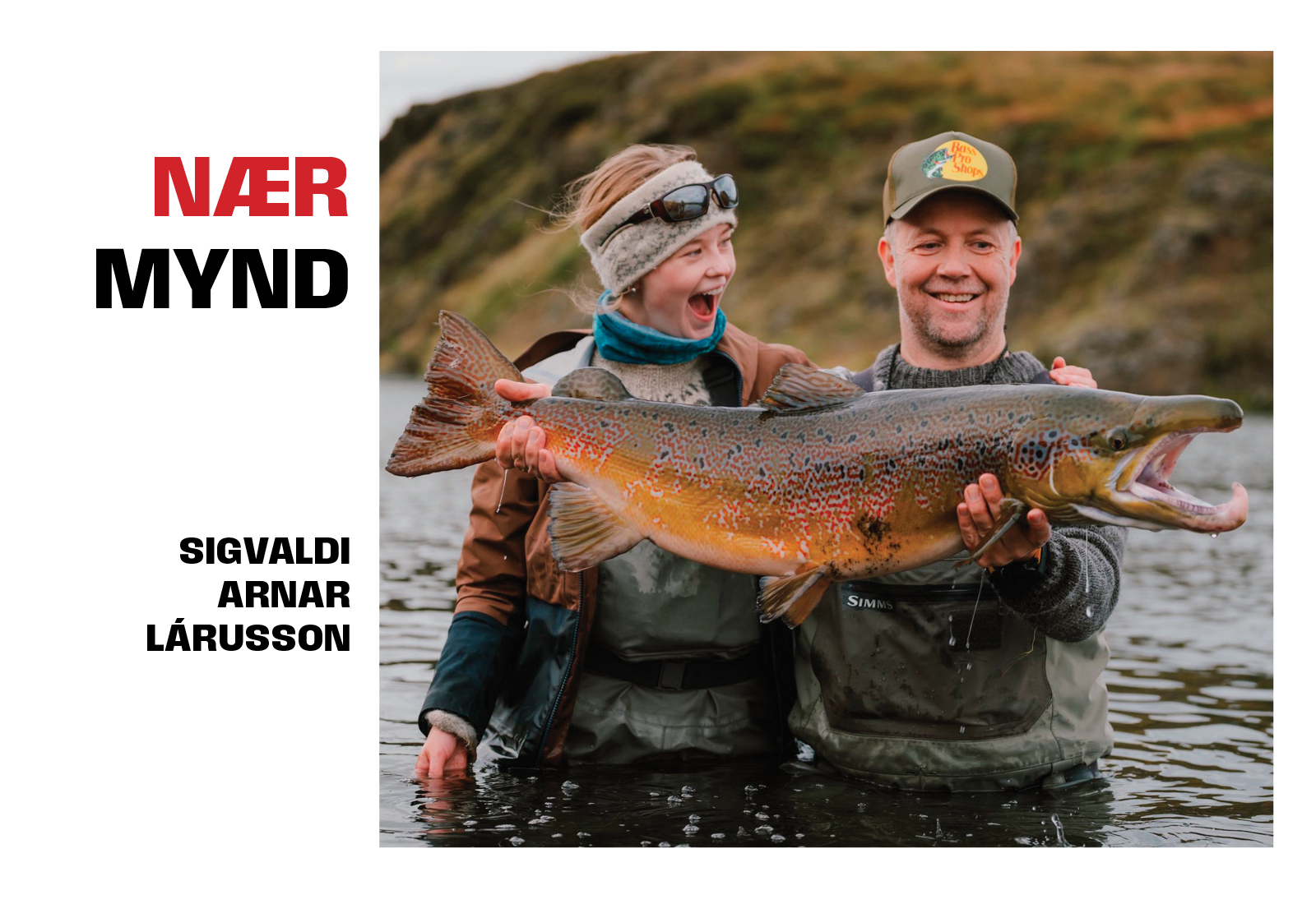 Nærmynd: Ástríðukokkur á árbakkanum