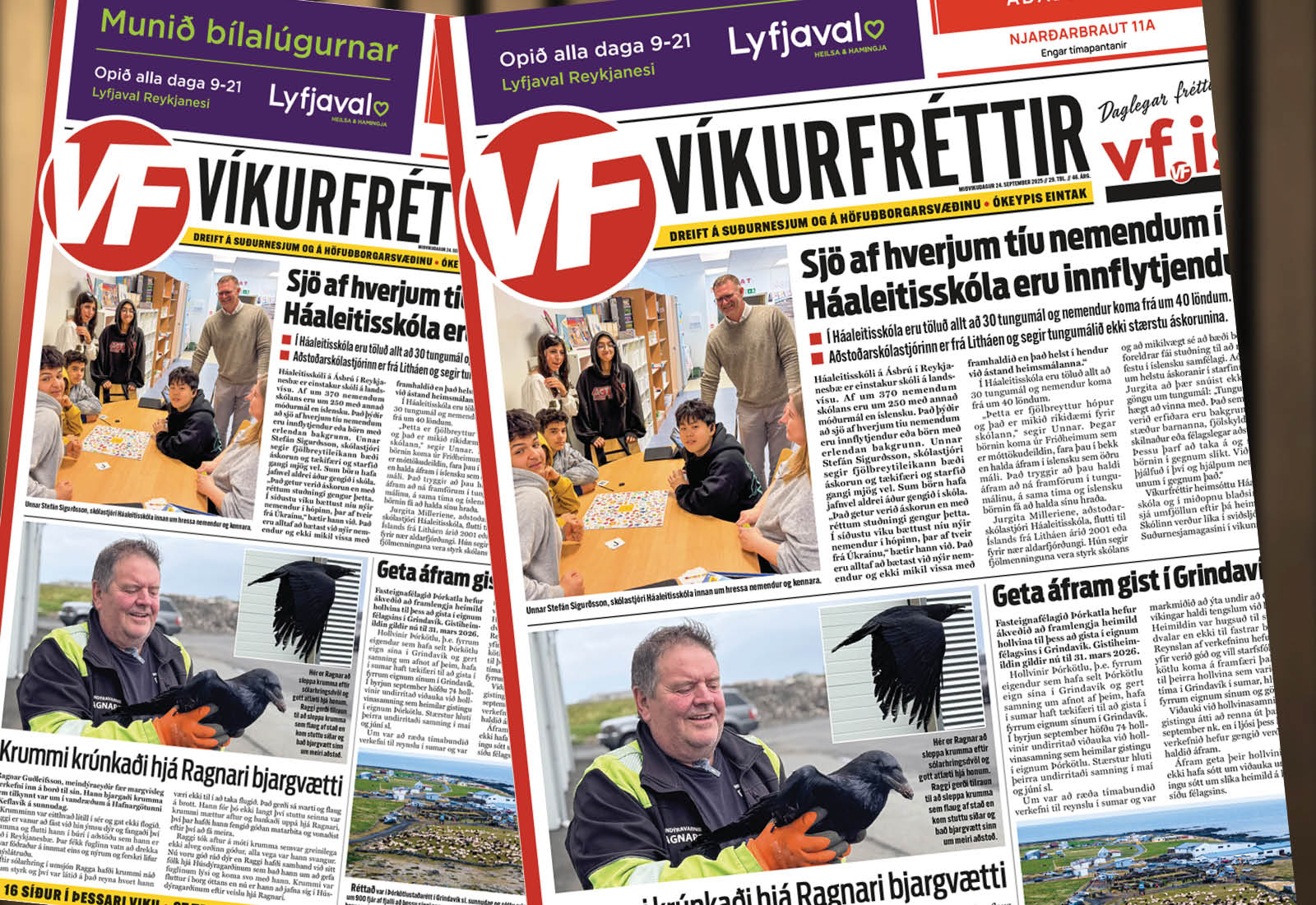 Víkurfréttir eru hér