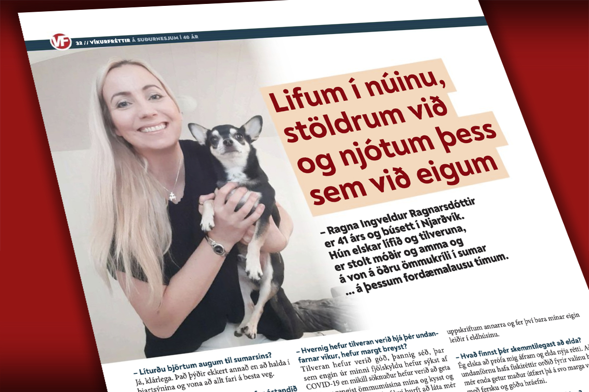 Lifum í núinu, stöldrum við og njótum þess sem við eigum