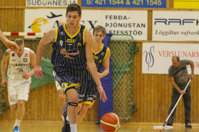 Jón Axel í skóla Steph Curry
