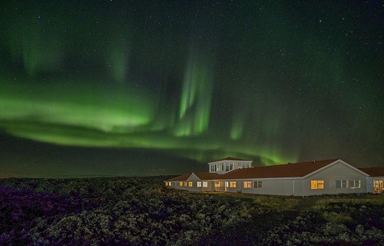 Draumur að sjá gesti upplifa norðurljósin