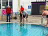 Ryksugan á fullu að veiða nornahár í Vatnaveröld Reykjanesbæjar