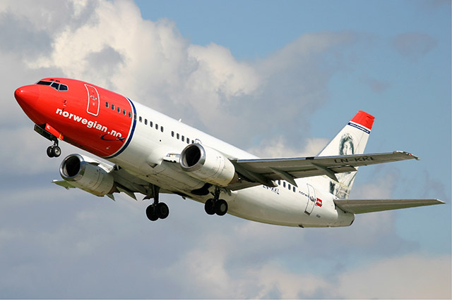 Norwegian flýgur tvisvar í viku frá Keflavík