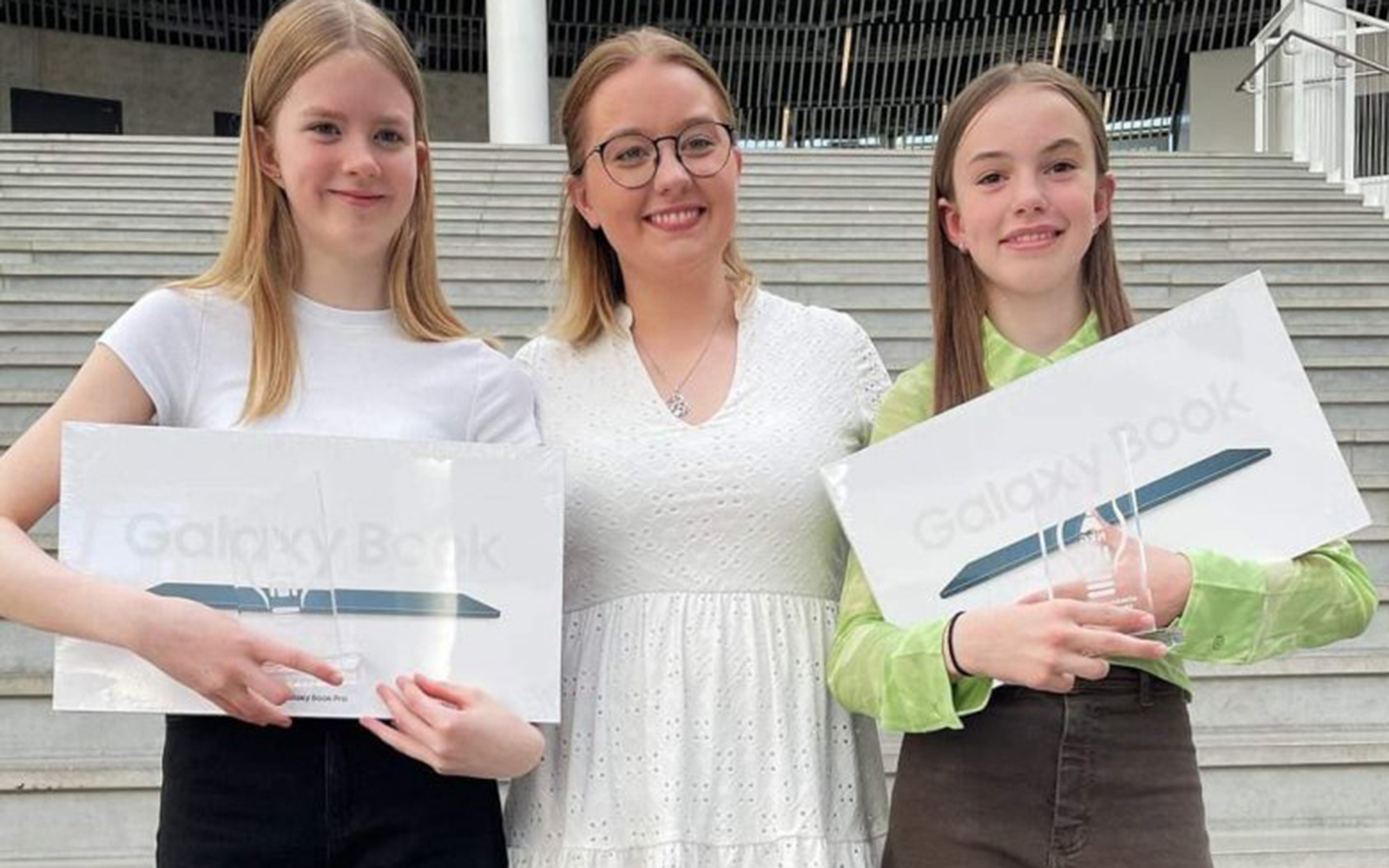 Nemendur úr Sandgerðisskóla unnu aðal-verðlaun Nýsköpunarkeppni grunnskólanna