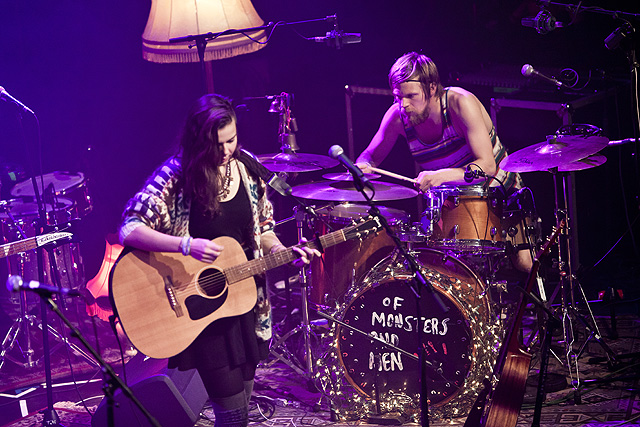 Of Monsters and Men í Hljómskálagarðinum síðdegis