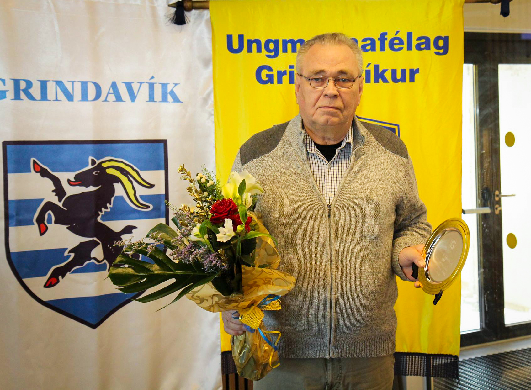 Ólafur Ragnar valinn stuðningsmaður ársins hjá Grindavík