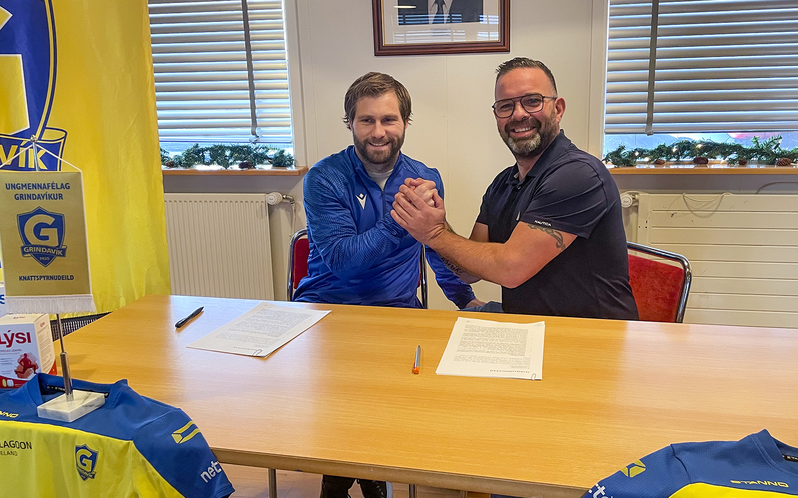 Óskar Örn Hauksson aftur til Grindavíkur