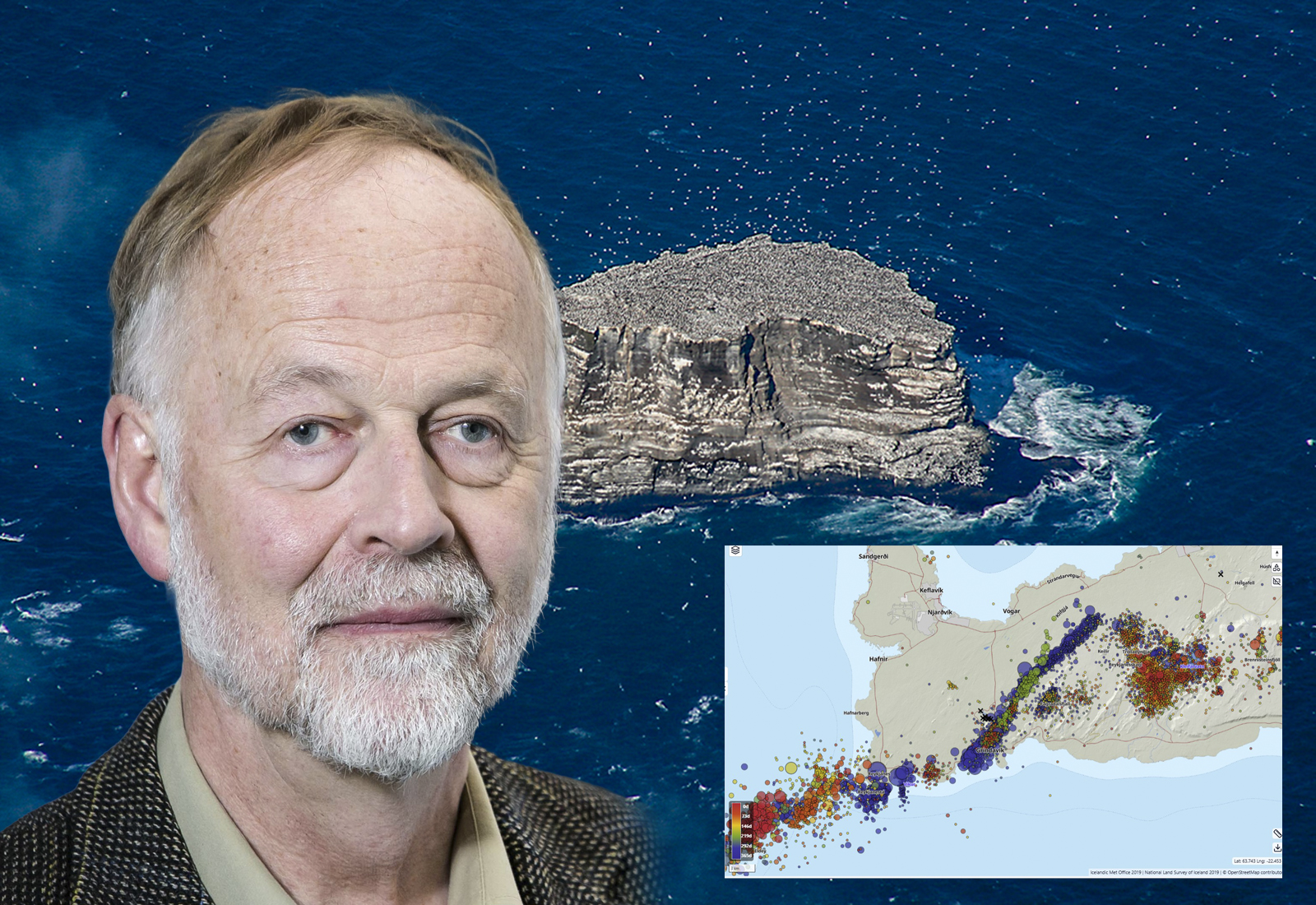 Eldeyjarskjálftar líklega af völdum flekahreyfinga