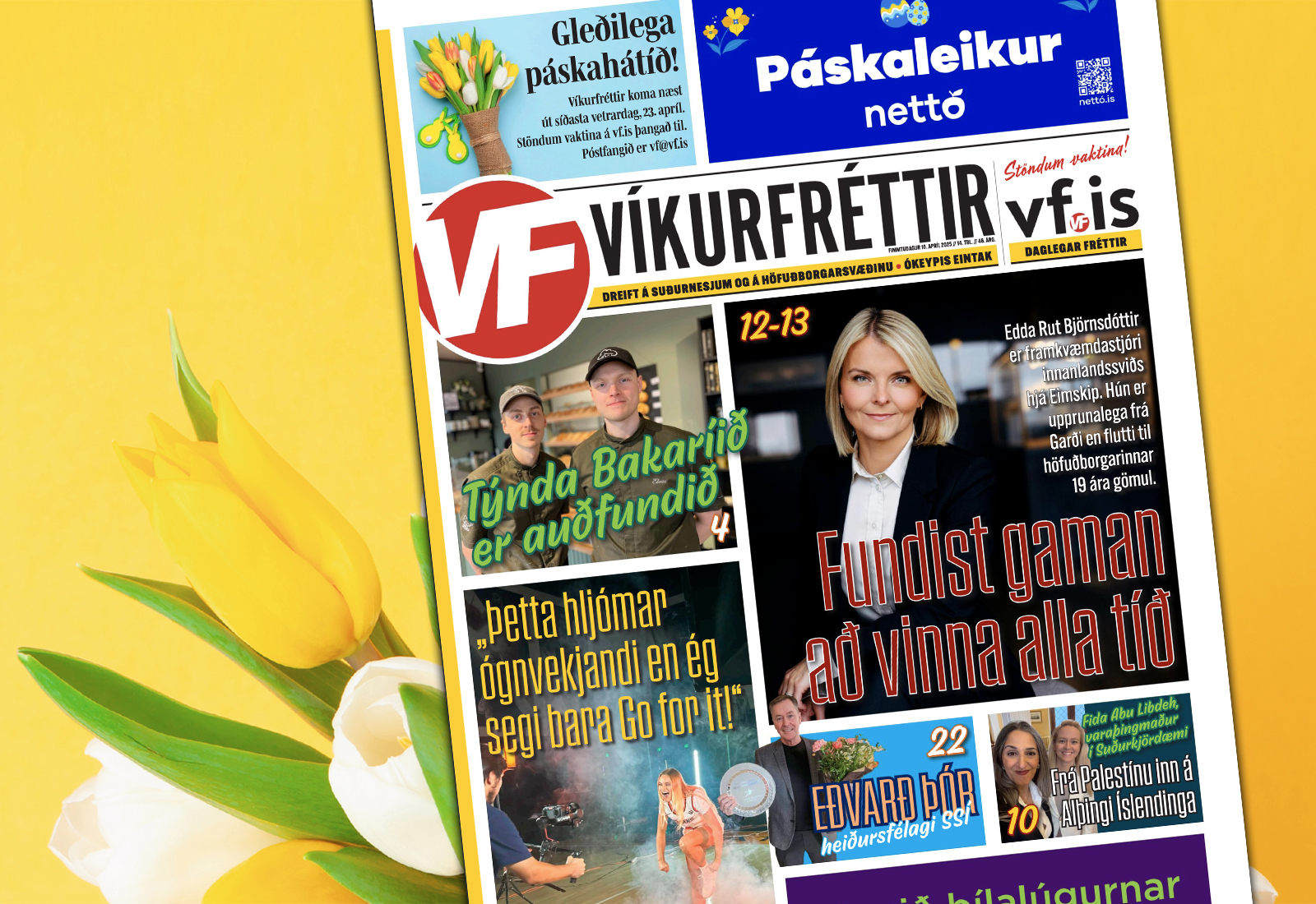 Hér er páskablað Víkurfrétta