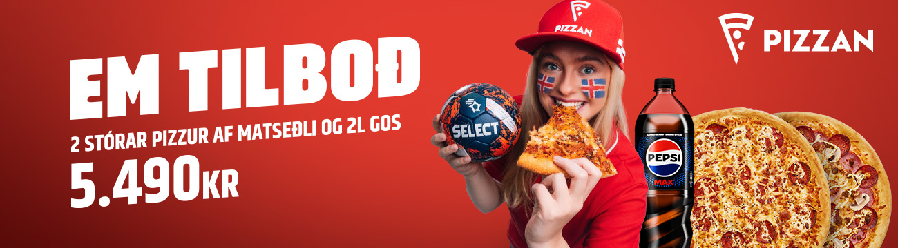 Pizzan- skipta í hinn 28. jan