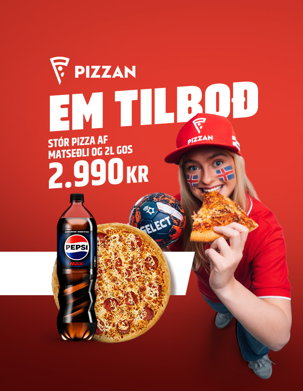 Pizzan- skipta í hinn 28. jan