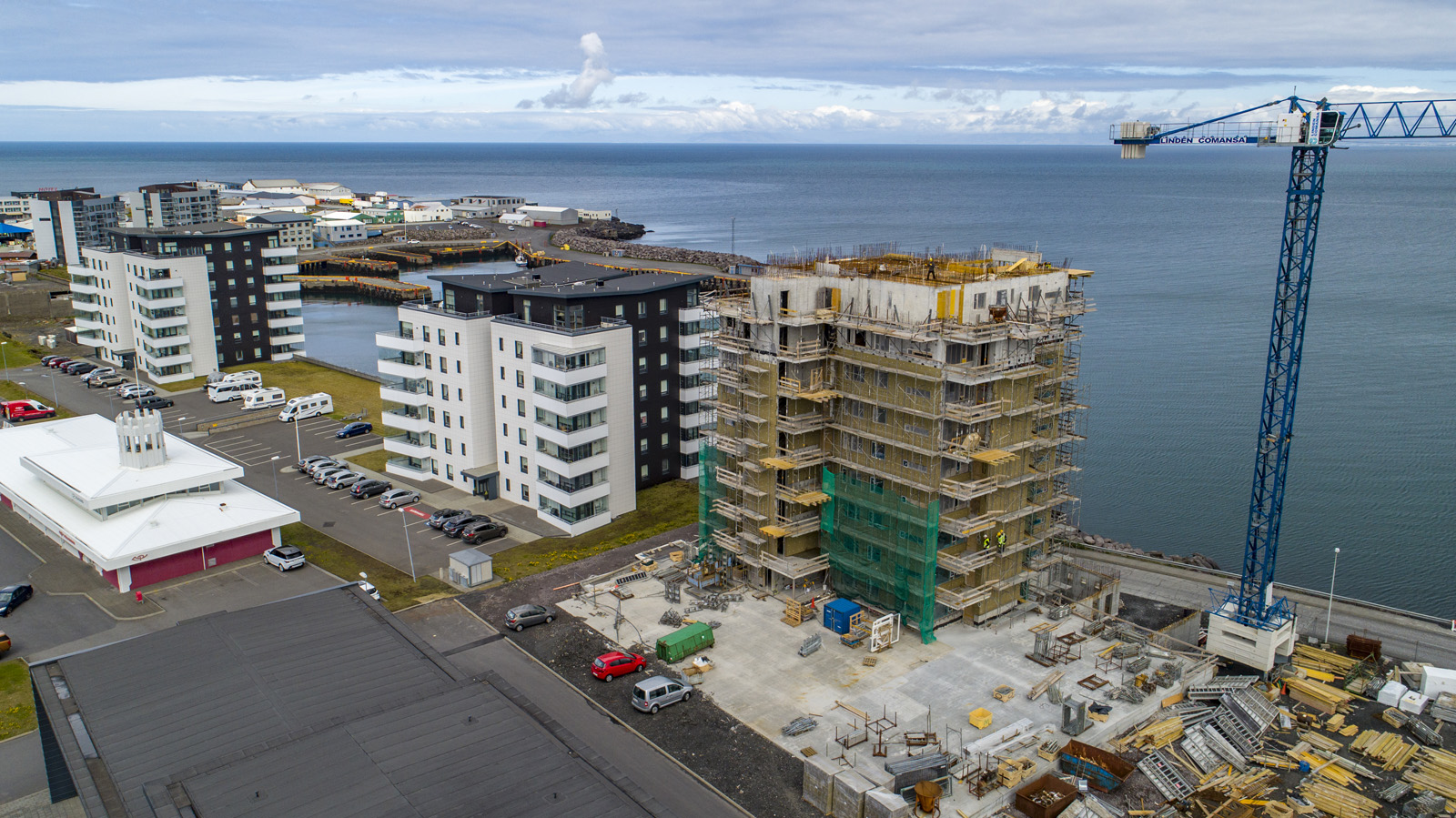 Níu hæða háhýsi í Keflavík - opið hús á sunnudag