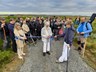 Prestvörðustígur í Leiru vígður