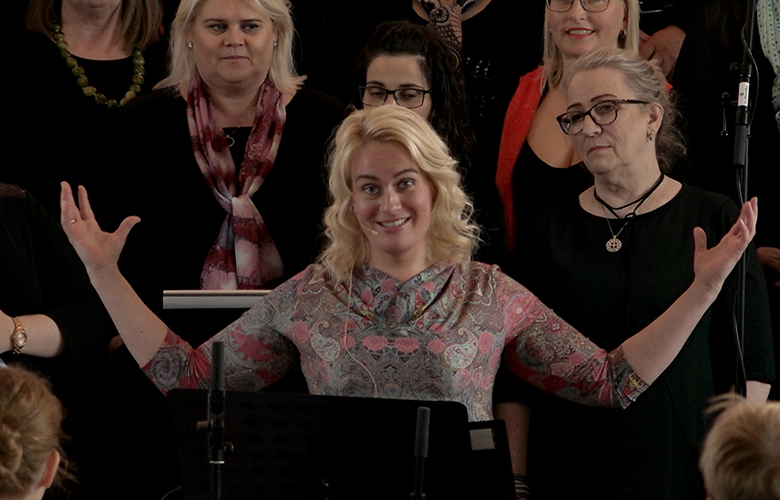Troðfylltu kirkjuna í tvígang á Queen-messu
