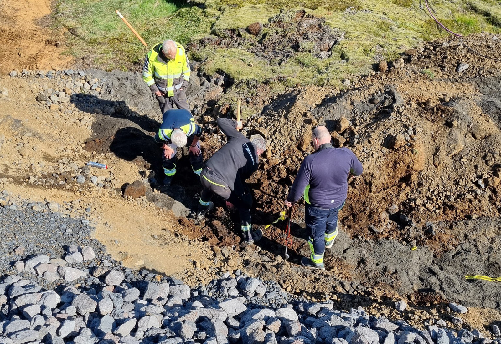 Rafmagnslaust í Grindavík í gær í sjö klukkutíma