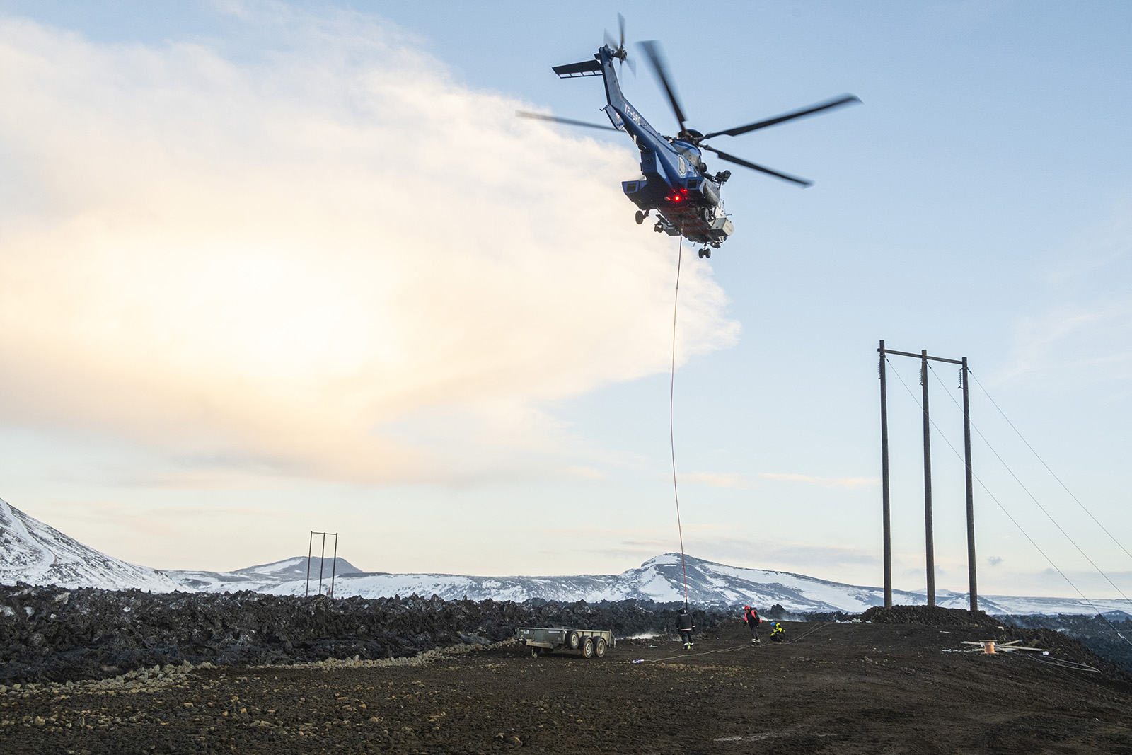Eldingaveður hefur áhrif á rafmagn í Grindavík