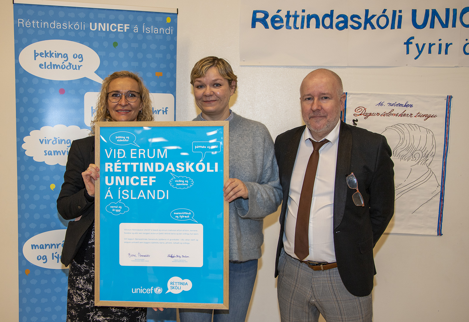 Háaleitisskóli á Ásbrú orðinn Réttindaskóli UNICEF