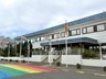 Gleðilega hinsegin daga: Regnbogafáninn við ráðhúsið á Tjarnargötu