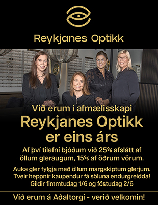 Reykjanes Optikk afmælistilboð