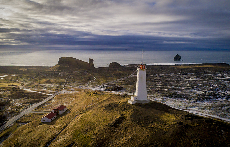 Danakonungur á Reykjanesvita