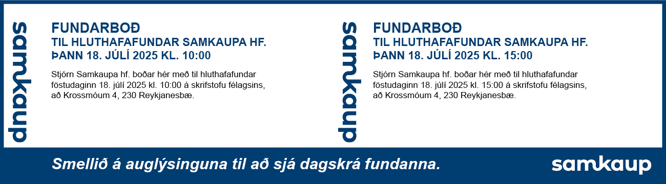 Samkaup hluthafafundur