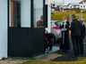 Forsætisráðherra bankaði upp á hjá íbúum Sandgerðis