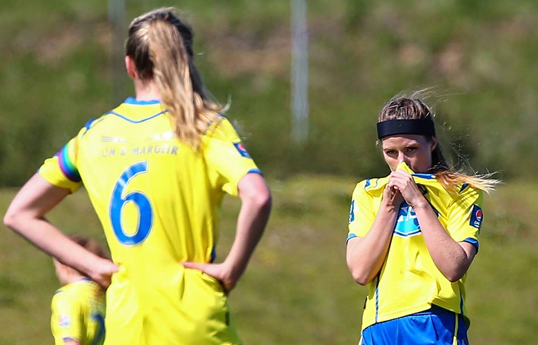 Sara Hrund á leið í endurhæfingu eftir höfuðhögg