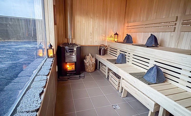 Fyrsta „saunagusan“ á Suðurnesjum