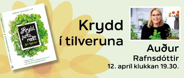 Kryddjurtarækt fyrir byrjendur í Bókasafni Reykjanesbæjar