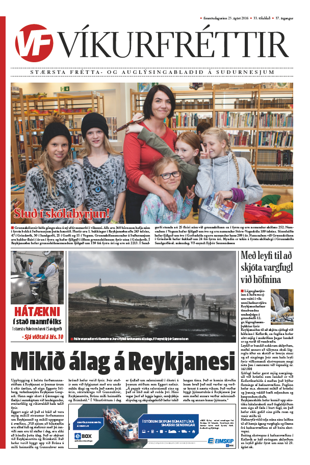 Víkurfréttir 33. tbl. 37. árg.