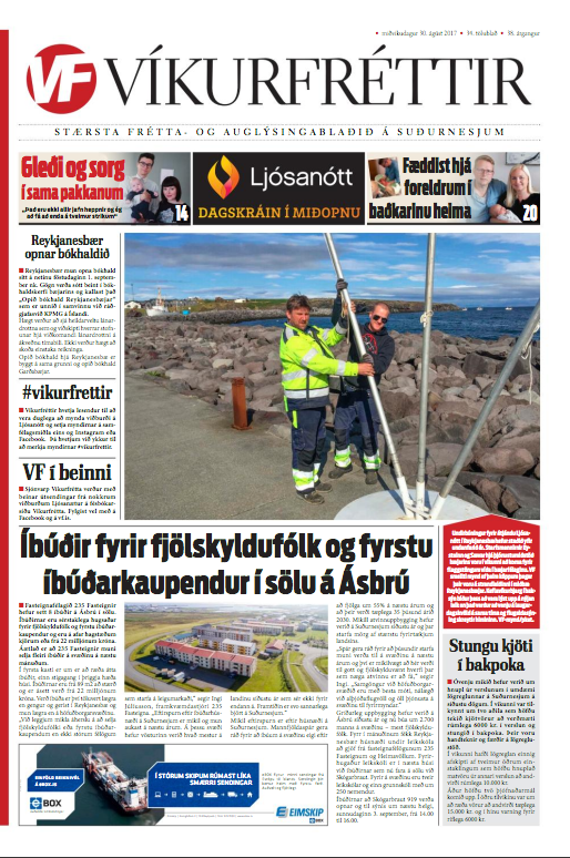 Ljósanætur Víkurfréttir komnar á netið - 64 bls.