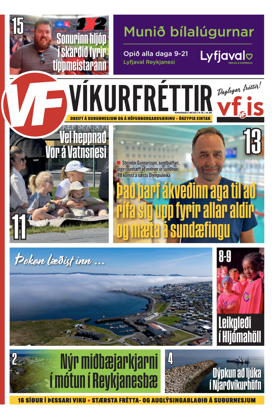 Víkurfréttir 19. tbl. 46. árg.
