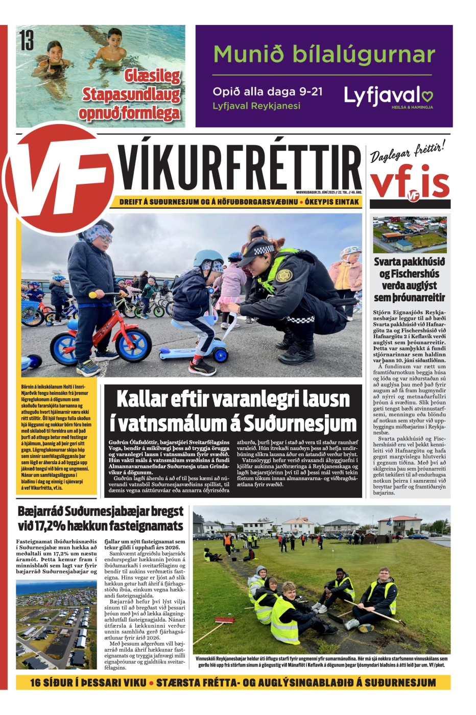 Víkurfréttir 22. tbl. 46. árg.
