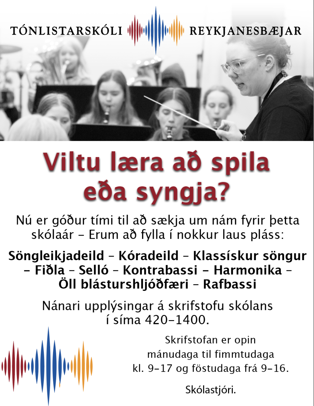 Tónlistarskóli RNB - Viltu læra