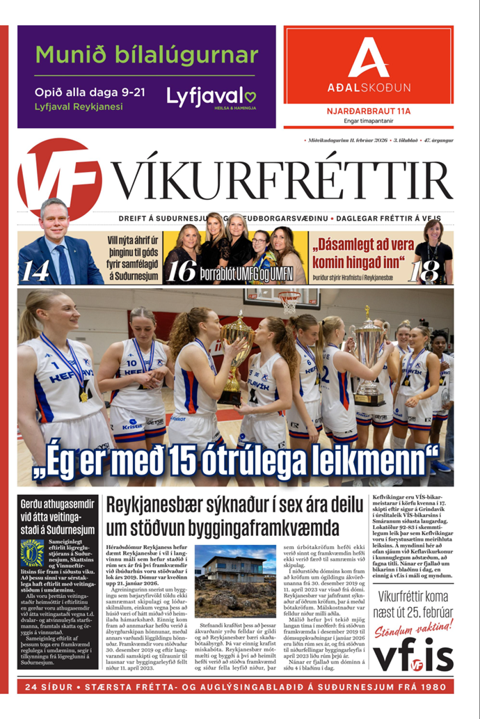 Víkurfréttir 3. tbl. 47. árg.