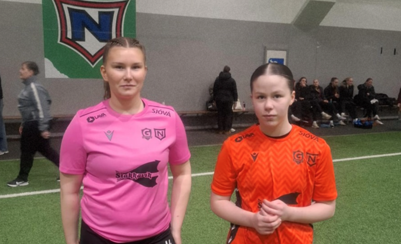 Með sína fyrstu meistaraflokksleiki á vegum KSÍ