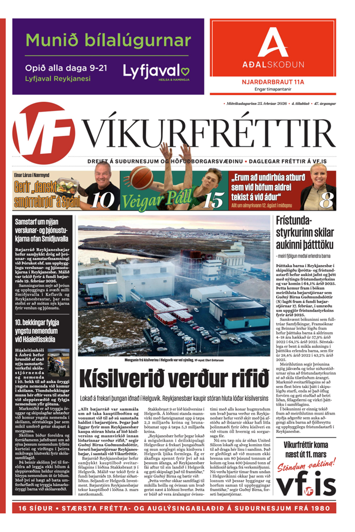 Víkurfréttir 4. tbl. 47. árg.