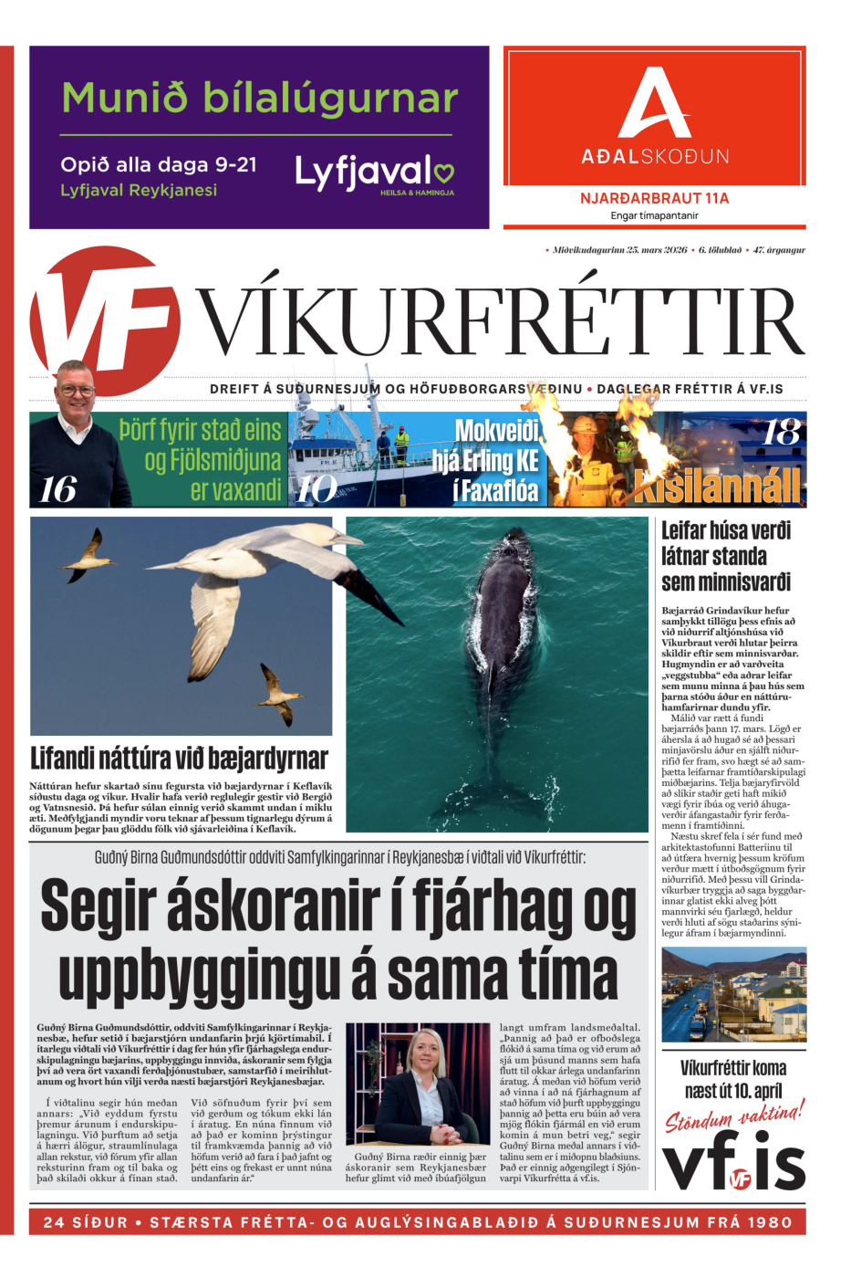Víkurfréttir 6. tbl. 47. árg.