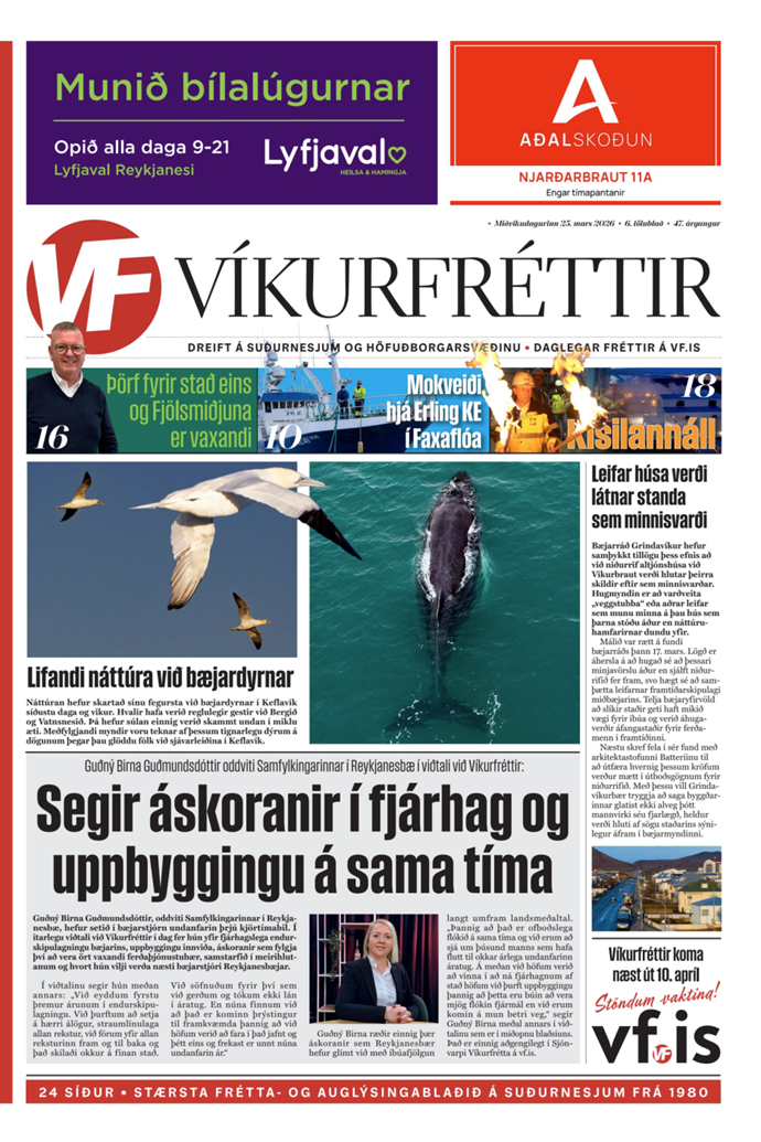 Víkurfréttir 6. tbl. 47. árg.