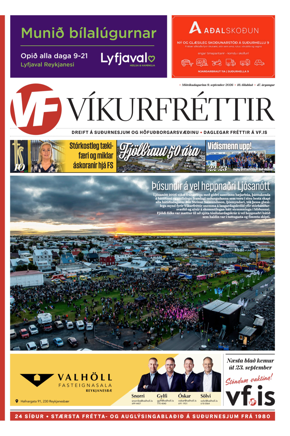 Víkurfréttir 18. tbl. 47. árg.