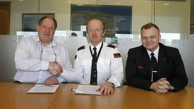 Garður og Securitas Reykjanesi gera samstarfssamning