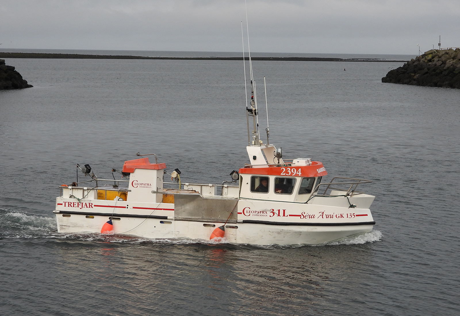 Góð veiði í októberblíðu á Suðurnesjum