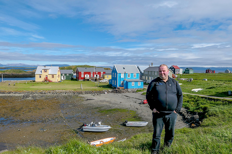 Fann innri frið í Flatey á Breiðafirði