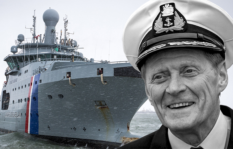 Sigurður Steinar hlaut fálkaorðuna